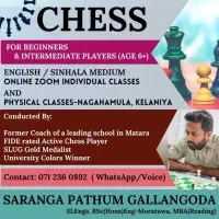 Chess ක්‍රීඩා කරන / ක්‍රීඩා කිරීමට කැමති ඔබේ දරුවාට