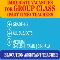 Vacancies exist for Part Time Teachers