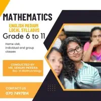 Mathematics - Local Syllabus - English Medium - Grade 6-11