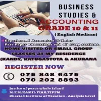 Business studies and Accounting for local OL