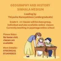 Geography and History Grade 6-11 (Sinhala Medium)