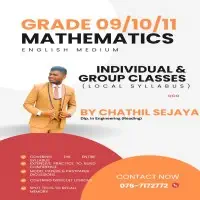 English Medium Mathematics Tuition - O/L