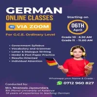Learn German with Ms Jayasundara