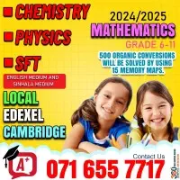 Mathematics 6-11, Physics / Chemistry