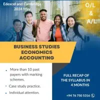 Accounting, Economics, Business Studies - Edexcel and Cambridge