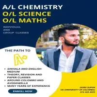 A/L Chemistry and O/L Science, Maths