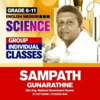 Science Tuition - English and Sinhala Medium - Grade 6-11