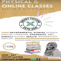 Grade 1 to O/L Online and Physical Classes - English and Sinhala medium