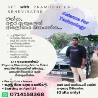 SFT (Science for Technology) with Pramudhitha Seneviratne