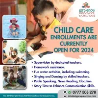 Lets Grow Pre-School and Child Care - බොරලැස්ගමුව