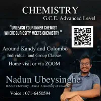 Chemistry Classes Around Kandy and Colombo
