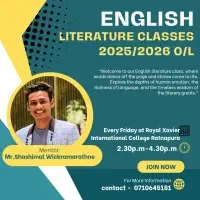 English literature classes for O/L
