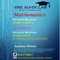 Sinhala medium Mathematics and Science Grade 6-11