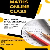 Maths online classes - English medium - Grade 6-11