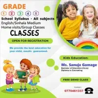Classes for Grade 1 to 5 All Subjects