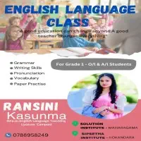 English Language Classes - Grade 1 - O/L and A/L