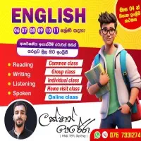 English for grades 11, 10, 9, 8, 7, 6