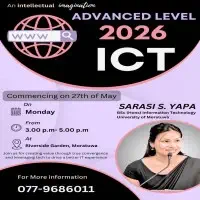 A/L ICT - Sarasi Yapa