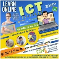 ICT On-line Classes for Grades 6 to 11