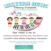 Western Music - Theory Classes - Local Syllabus