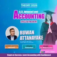 A/L Accounting English Medium - Ruwan Attanayake