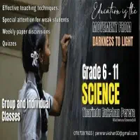 Grade 6-11 Science - Group / Individual Classes