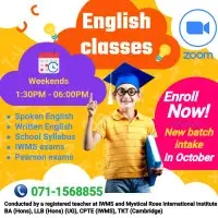 English classes - Online