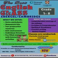 English Classes Grade 1 - O/L Edexcel / Cambridgemt2