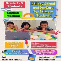 Holiday School and Daycare for Primary Students