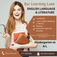 English Teacher - Grade 1 - A/L