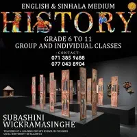 Grade 6-11 History Classes