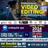 සති 05න් Video Editing වැඩ්ඩෙක් වෙමුද?