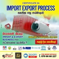 Certificate in Import Export Process - මාර්ගගත පන්තිය