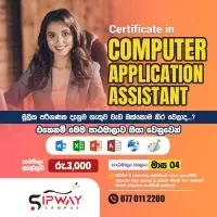 Certificate in Computer Application Assistant - මාර්ගගත පන්ති