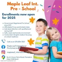 Maple Leaf International-Pre school & Daycare
