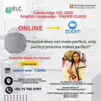 Cambridge OL English Language Tuition