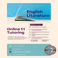 English Literature - Online Tutoring