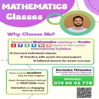 Mathematics Classes for Edexcel / Cambridge (LS / US / IGCSE) / Local Syllabus (Grade 6, 7, 8, 9, 10, 11)mt2