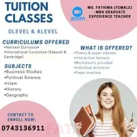 AL அரசியல் விஞ்ஞானம் வகுப்புக்களை