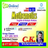 உள்ளூர், எடெக்சல், கேம்பிரிட்ஜ் பாடத்திட்டம் தரம் 6-11 கணிதம்