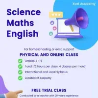 Maths, English & Science classes
