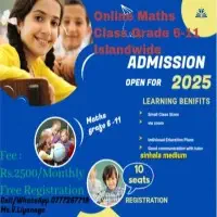 Maths online class grade 6-11 individual / group