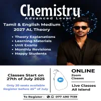 Advanced Level - Chemistry Classes for 2027 Batch