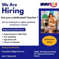 Vacancies at ImmyKids - කෝට්ටේ