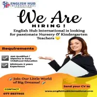 Vacancies at English Hub International - මාතලේ