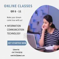 ICT online classes for Grade 6 - 11