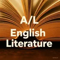 A/L English Literature sessions.!