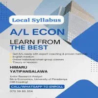 Local Syllabus A/L Economics