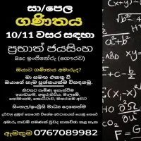 සාමාන්‍ය පෙළ ගණිතය 9, 10 සහ 11 ශ්‍රේණි සඳහා