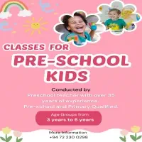 Classes for Pre School Kids
